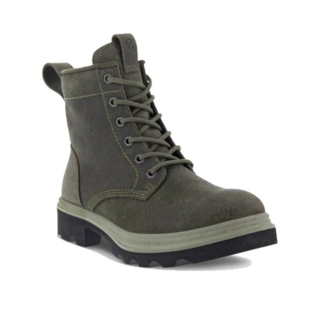 ECCO Women’s Granier Waterproof Lace Ankle Boot in Tarmac EUC Size 37 6 6.5